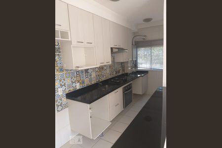 Cozinha e área de serviço de apartamento para alugar com 2 quartos, 47m² em Vila Independência, São Paulo