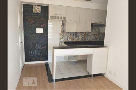 Sala e cozinha de apartamento para alugar com 2 quartos, 47m² em Vila Independência, São Paulo