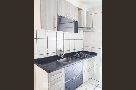 Cozinha de apartamento para alugar com 2 quartos, 51m² em Parque Erasmo Assunção, Santo André