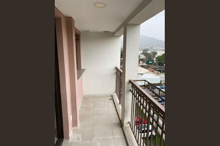 Varanda da Sala de apartamento para alugar com 2 quartos, 65m² em Taquara, Rio de Janeiro