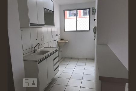 Cozinha de apartamento para alugar com 2 quartos, 50m² em Loteamento Parque São Martinho, Campinas
