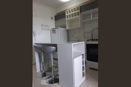 Cozinha de kitnet/studio à venda com 1 quarto, 25m² em Vila Campanela, São Paulo