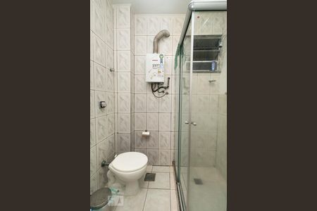 Banheiro. de apartamento à venda com 1 quarto, 36m² em Copacabana, Rio de Janeiro