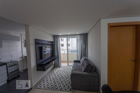 Sala de apartamento para alugar com 1 quarto, 52m² em Vila Rosa, Novo Hamburgo