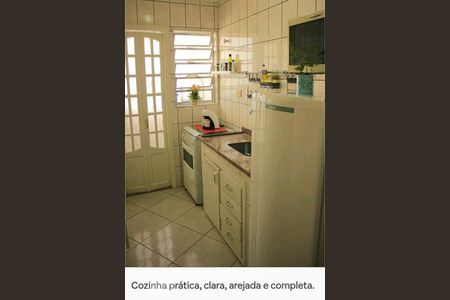 Cozinha de kitnet/studio à venda com 1 quarto, 38m² em Bela Vista, São Paulo