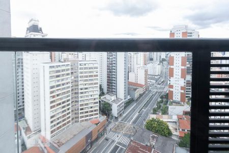 Vista da Sala de apartamento à venda com 1 quarto, 55m² em Vila Nova Conceição, São Paulo