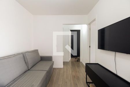 Sala  de apartamento à venda com 2 quartos, 51m² em Vila Esperança, São Paulo