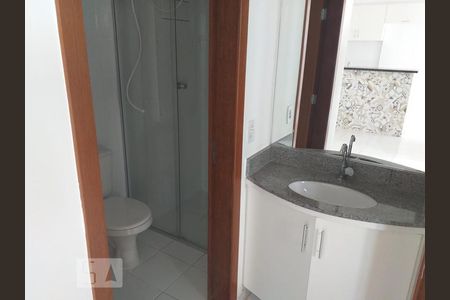 Banheiro Social de apartamento para alugar com 1 quarto, 50m² em Norte (águas Claras), Brasília