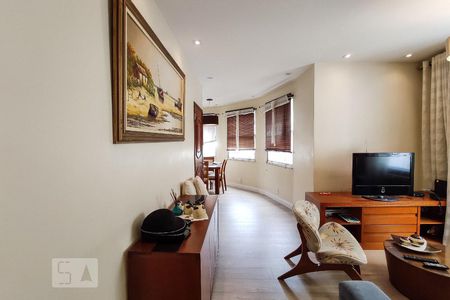 Sala de apartamento à venda com 2 quartos, 90m² em Humaitá, Rio de Janeiro