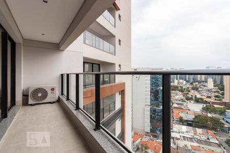 Varanda de kitnet/studio à venda com 1 quarto, 40m² em Itaim Bibi, São Paulo