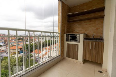 Varanda gourmet de apartamento à venda com 3 quartos, 72m² em Jaguaré, São Paulo