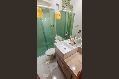 Banheiro 1 de apartamento para alugar com 3 quartos, 95m² em Campestre, Santo André