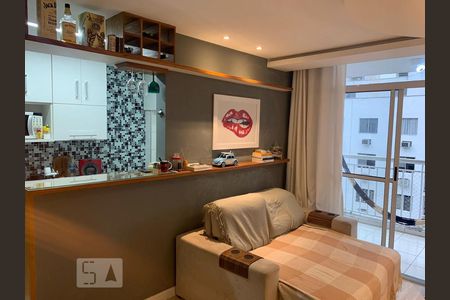 Sala de apartamento à venda com 2 quartos, 52m² em Anil, Rio de Janeiro