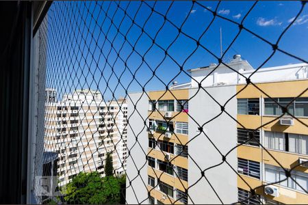 Vista da Sala de apartamento para alugar com 3 quartos, 85m² em Leblon, Rio de Janeiro