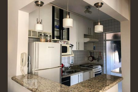 Cozinha de apartamento para alugar com 1 quarto, 59m² em Jardim do Mar, São Bernardo do Campo