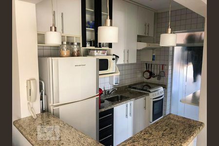 Cozinha de apartamento para alugar com 1 quarto, 59m² em Jardim do Mar, São Bernardo do Campo