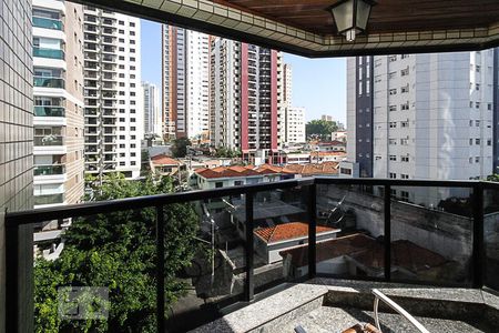 Varanda da Sala de apartamento à venda com 3 quartos, 105m² em Jardim Anália Franco, São Paulo