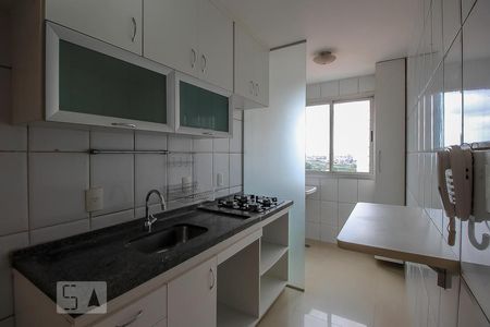 Cozinha e Área de Serviço de apartamento para alugar com 2 quartos, 52m² em Sul (águas Claras), Brasília