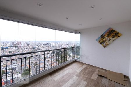Varanda Sala de apartamento para alugar com 2 quartos, 65m² em Jardim Piqueroby, São Paulo