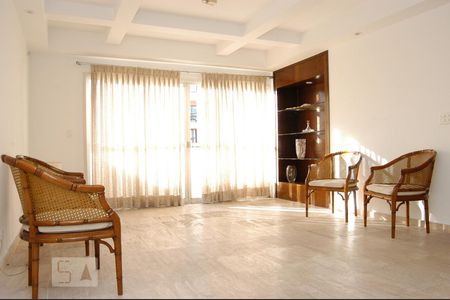 Sala de Estar de apartamento à venda com 4 quartos, 344m² em Indianópolis, São Paulo