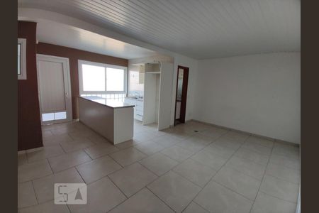 Sala e cozinha de kitnet/studio à venda com 1 quarto, 36m² em Campina, São Leopoldo