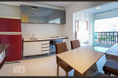 Cozinha e Sala de jantar de apartamento para alugar com 1 quarto, 35m² em Sumarezinho, São Paulo