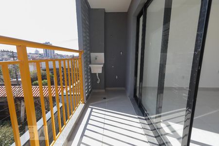 Varanda / Área de Serviço de kitnet/studio para alugar com 1 quarto, 28m² em Vila Carrão, São Paulo