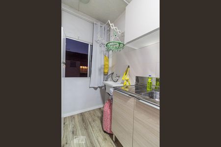 Cozinha e Área de Serviço de apartamento à venda com 1 quarto, 45m² em Jardim Itu, Porto Alegre
