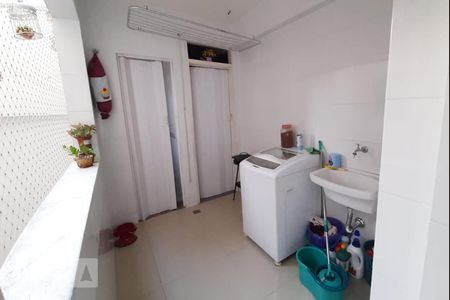 Area de serviço  de apartamento à venda com 3 quartos, 120m² em Tijuca, Rio de Janeiro