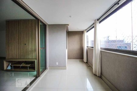 Varanda da Sala de apartamento à venda com 4 quartos, 147m² em Vale do Sereno, Nova Lima