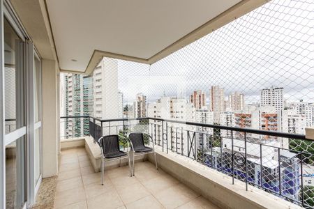 Varanda da Sala de apartamento para alugar com 3 quartos, 165m² em Vila Suzana, São Paulo