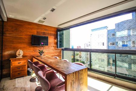 Varanda gourmet de apartamento para alugar com 4 quartos, 180m² em Santo Agostinho, Belo Horizonte
