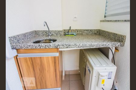 Pia da Varanda de kitnet/studio para alugar com 1 quarto, 28m² em Bela Vista, São Paulo