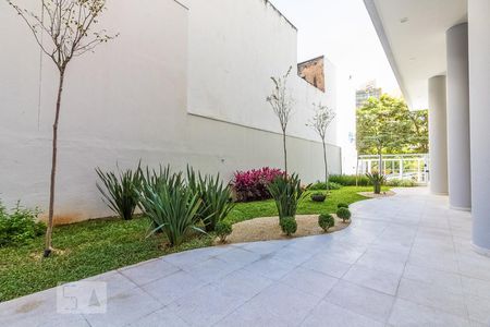 Área Comum - Entrada de kitnet/studio para alugar com 1 quarto, 28m² em Bela Vista, São Paulo