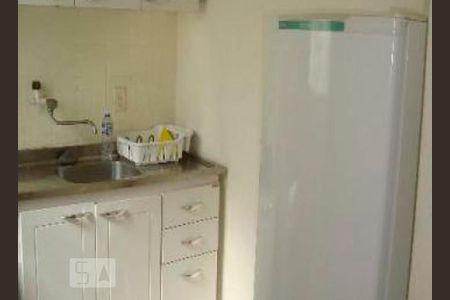 Cozinha de kitnet/studio à venda com 1 quarto, 37m² em Centro, São Leopoldo