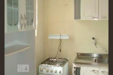 Cozinha de kitnet/studio à venda com 1 quarto, 37m² em Centro, São Leopoldo