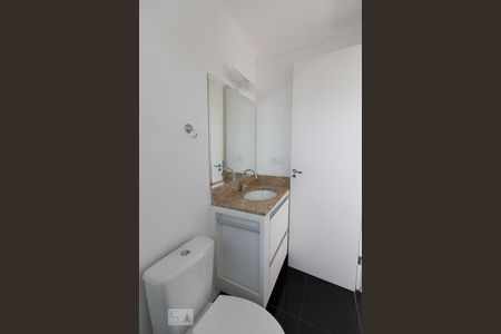 Banheiro suíte de apartamento para alugar com 1 quarto, 45m² em Quinta da Paineira, São Paulo