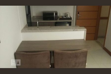 Copa e Cozinha de kitnet/studio para alugar com 1 quarto, 36m² em Jacarepaguá, Rio de Janeiro