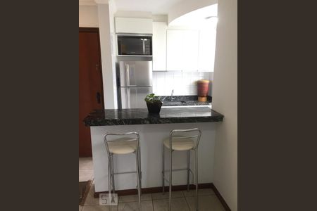 Cozinha de apartamento para alugar com 1 quarto, 40m² em Nova Granada, Belo Horizonte