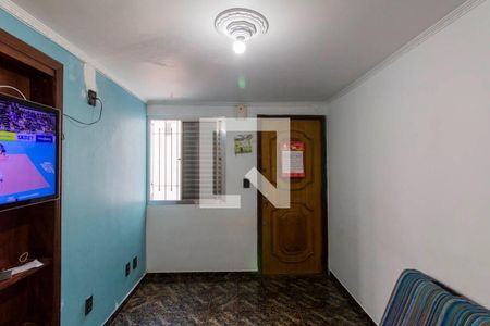 Sala de apartamento à venda com 3 quartos, 56m² em Conjunto Habitacional Padre Manoel de Paiva, São Paulo