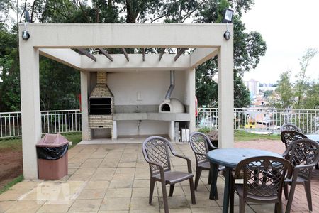 Área comum - Churrasqueira de apartamento à venda com 2 quartos, 48m² em Jardim Henriqueta, Taboão da Serra