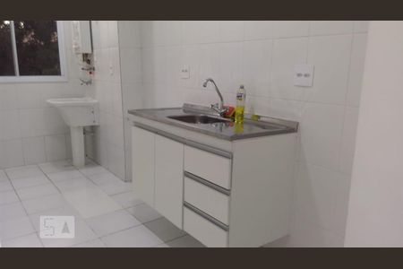 Cozinha de apartamento à venda com 2 quartos, 48m² em Jardim Henriqueta, Taboão da Serra