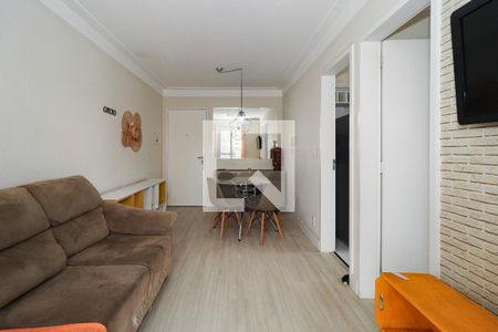 Sala de apartamento à venda com 1 quarto, 38m² em Jardim Ampliação, São Paulo