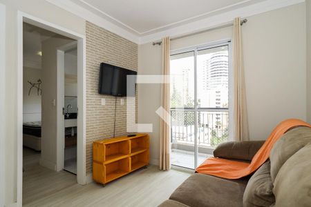 Sala de apartamento à venda com 1 quarto, 38m² em Jardim Ampliação, São Paulo