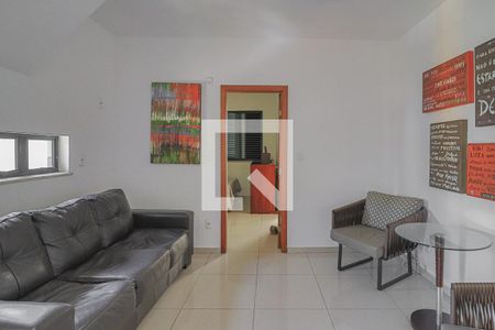 Sala de apartamento à venda com 1 quarto, 94m² em Lourdes, Belo Horizonte