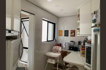 Cozinha de apartamento à venda com 3 quartos, 115m² em Bosque da Saúde, São Paulo