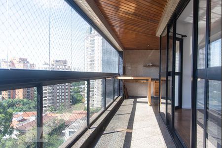 Varanda de apartamento à venda com 4 quartos, 204m² em Jardim Vila Mariana, São Paulo