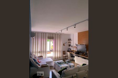 Sala de apartamento à venda com 3 quartos, 124m² em Lagoa, Rio de Janeiro