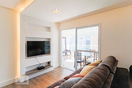 Sala de apartamento à venda com 2 quartos, 80m² em Cidade Monções, São Paulo