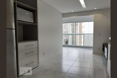 Detalhe Sala de apartamento à venda com 1 quarto, 40m² em Vila Pompéia, São Paulo